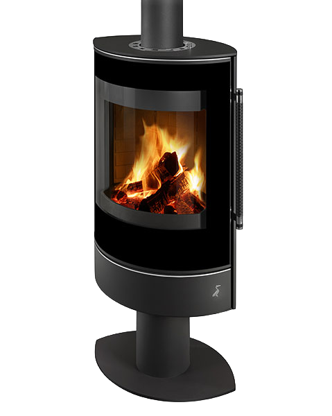 VUELTA F SE sur pied, poele bois premium collection STORCH par romotop